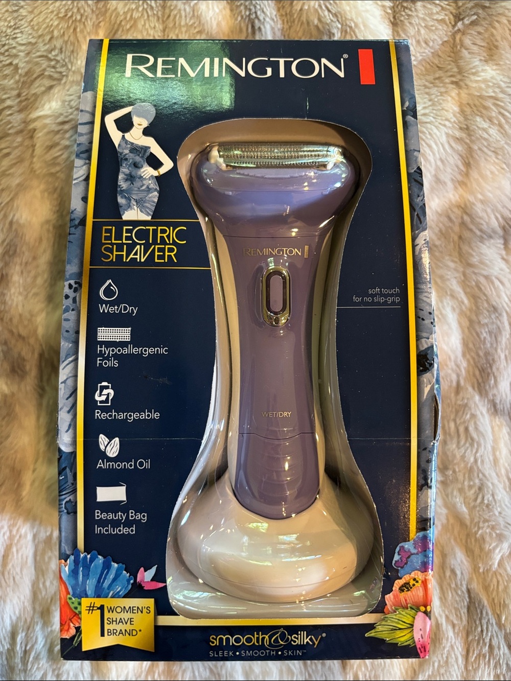 Remington Smooth & Silky Wet Dry Electric Shaver - Rechargeable